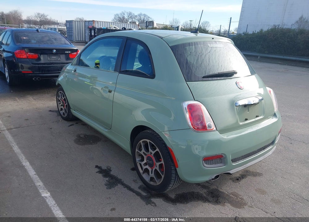 2012 FIAT 500 SPORT VIN: 3C3CFFBR2CT179616
