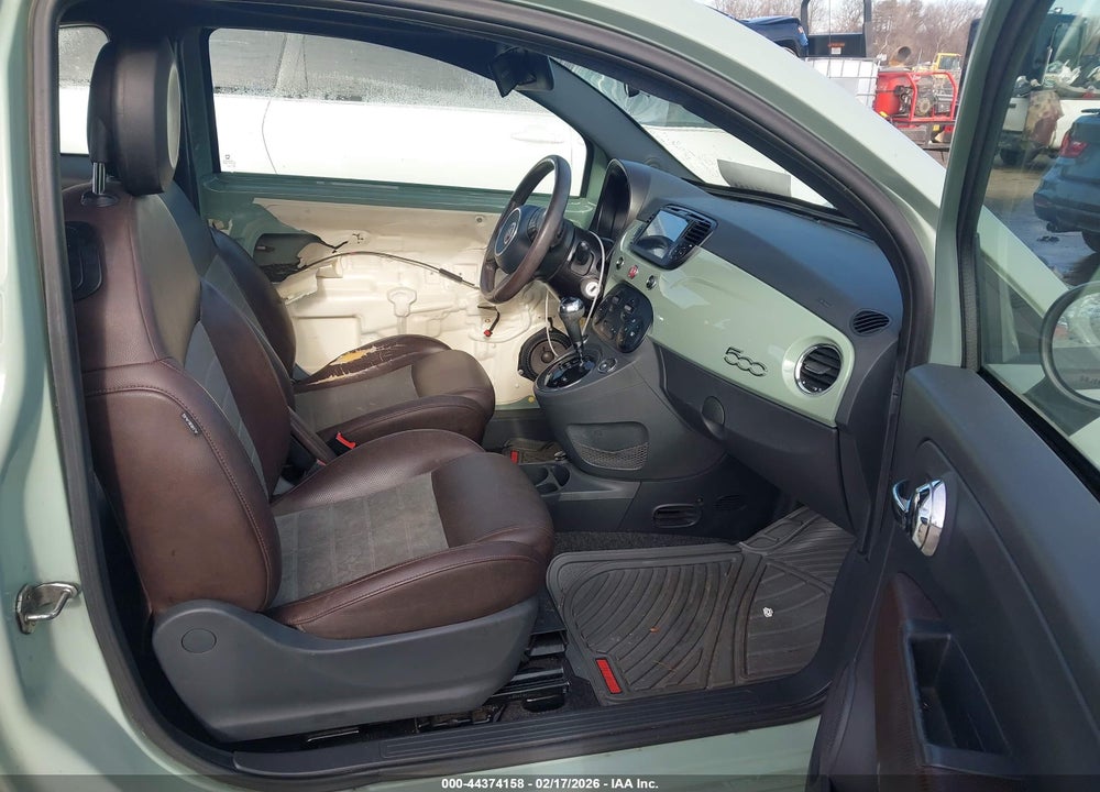 2012 FIAT 500 SPORT VIN: 3C3CFFBR2CT179616