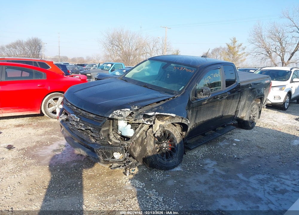 2022 CHEVROLET COLORADO 4WD  LONG BOX LT VIN: 1GCHTCEN5N1109636