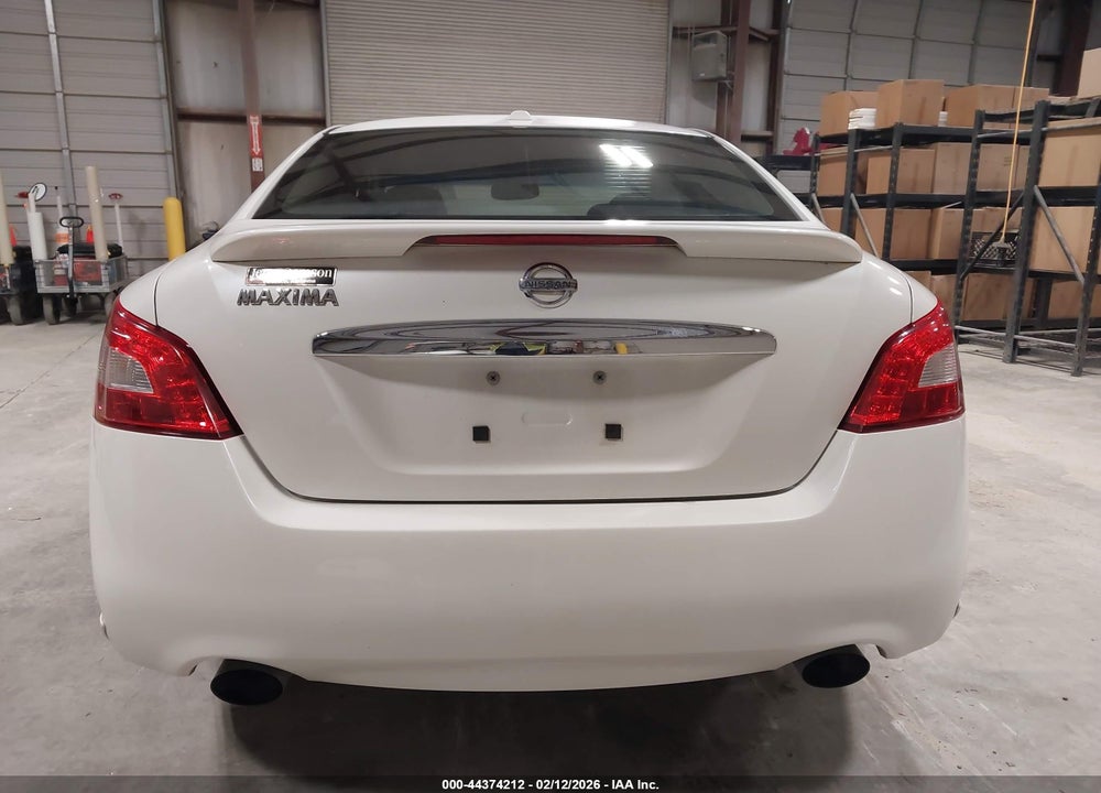 2009 NISSAN MAXIMA 3.5 SV VIN: 1N4AA51E09C834523