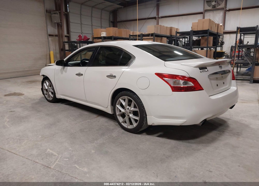 2009 NISSAN MAXIMA 3.5 SV VIN: 1N4AA51E09C834523