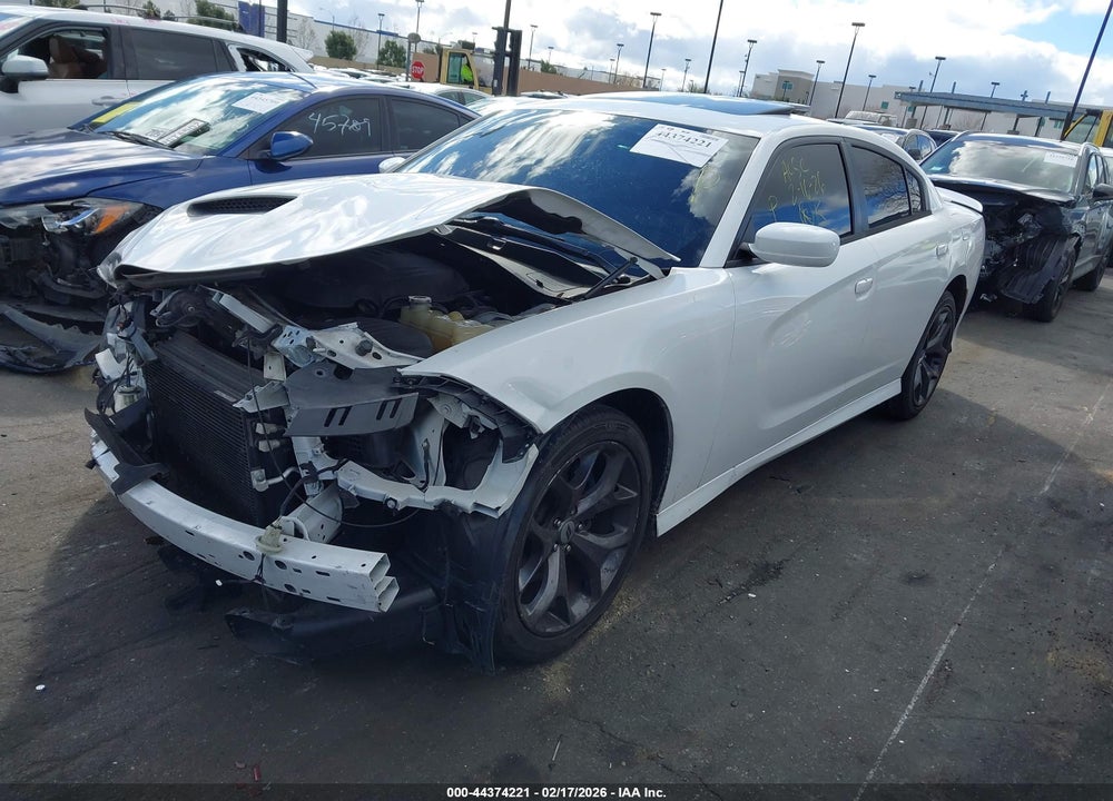 2019 DODGE CHARGER GT RWD VIN: 2C3CDXHG2KH613168