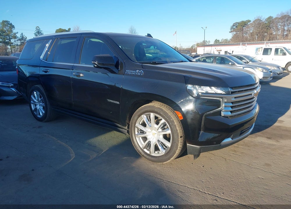 2021 CHEVROLET TAHOE 4WD HIGH COUNTRY VIN: 1GNSKTKL3MR221225
