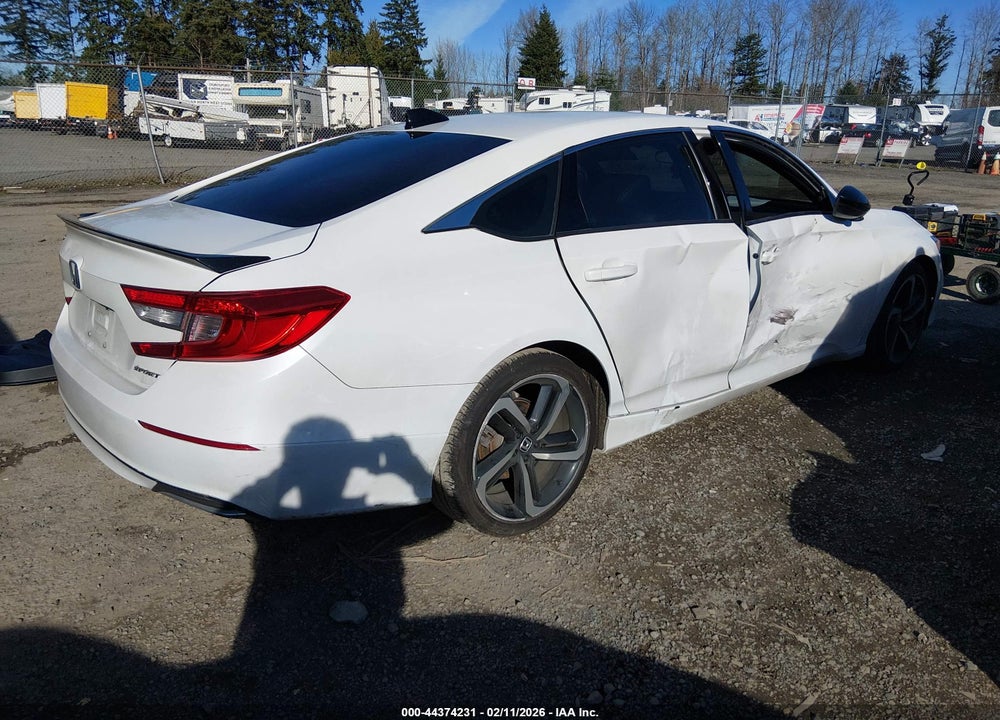 2021 HONDA ACCORD SPORT VIN: 1HGCV1F33MA079493