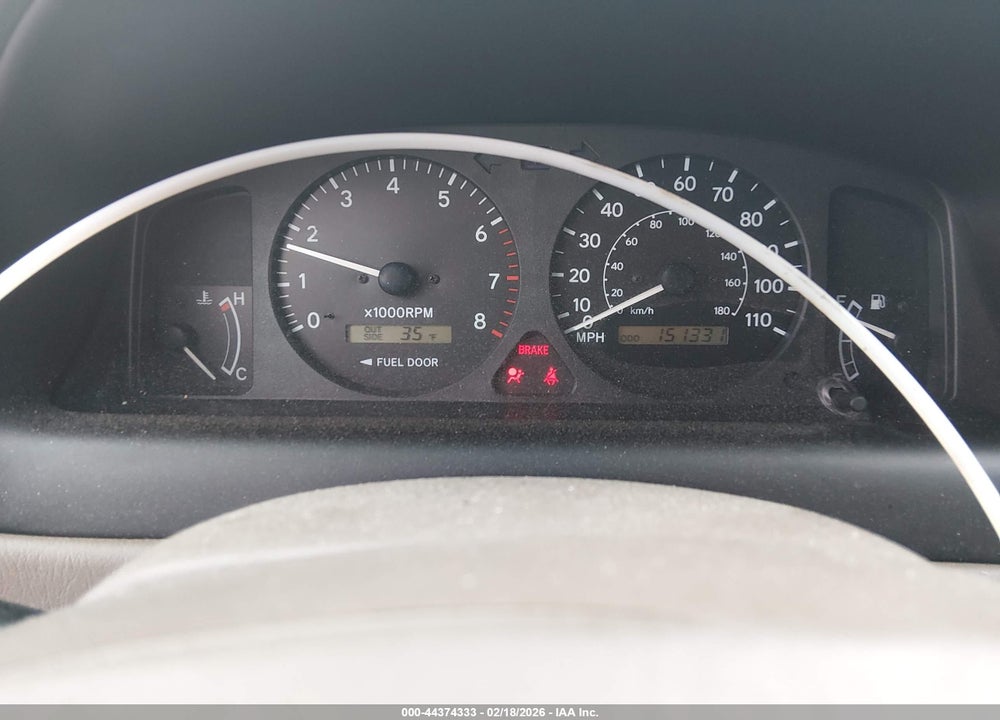 2001 TOYOTA COROLLA LE VIN: 1NXBR12E71Z444561