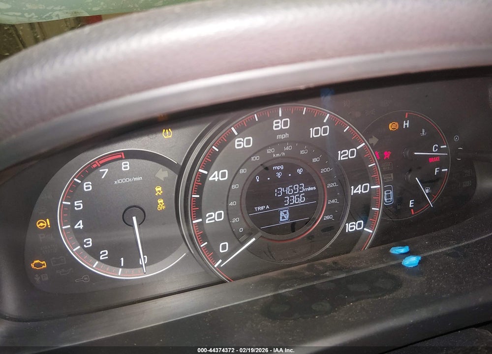2013 HONDA ACCORD SPORT VIN: 1HGCR2F55DA264012