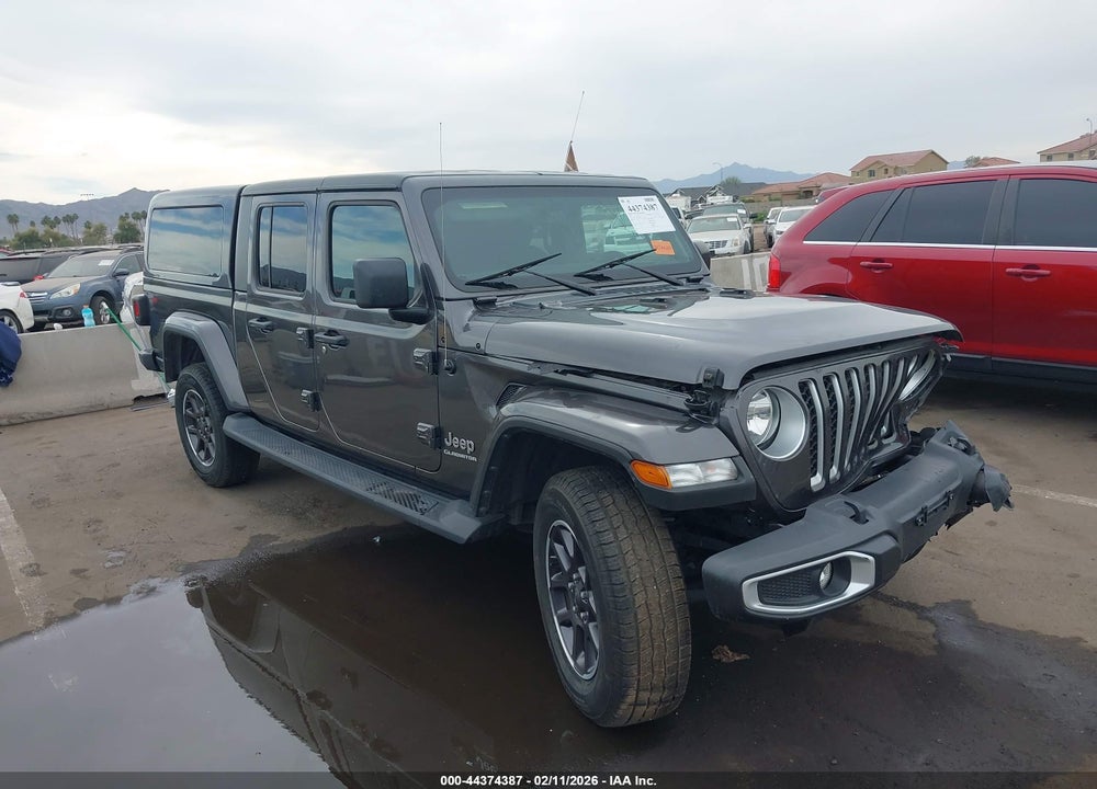 2022 JEEP GLADIATOR OVERLAND 4X4 VIN: 1C6HJTFG4NL144055