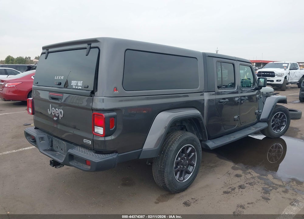 2022 JEEP GLADIATOR OVERLAND 4X4 VIN: 1C6HJTFG4NL144055