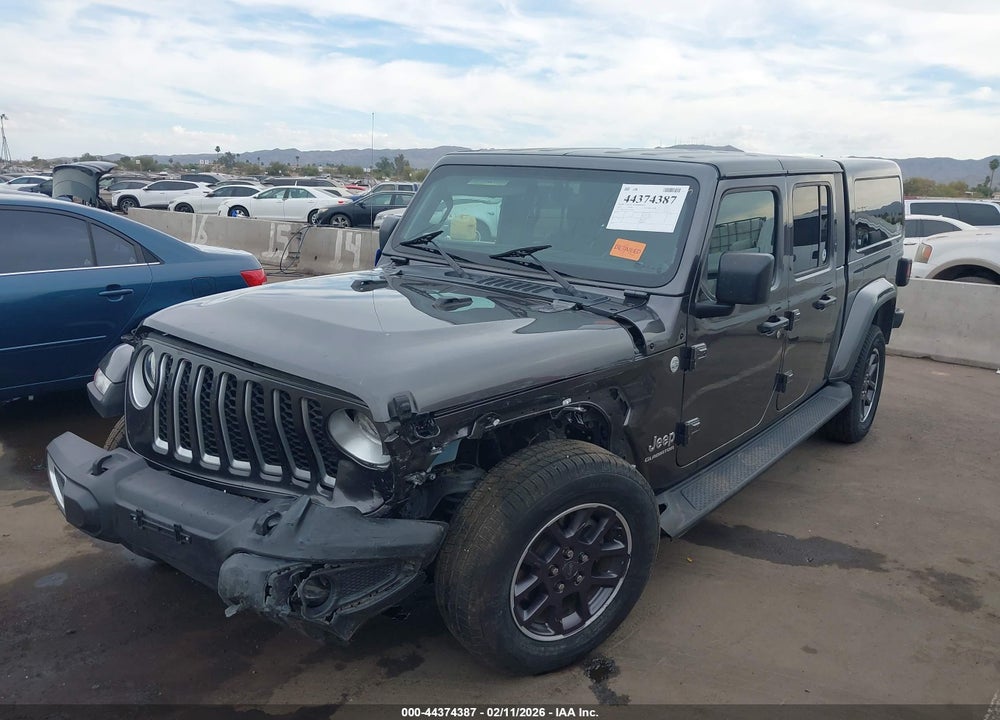 2022 JEEP GLADIATOR OVERLAND 4X4 VIN: 1C6HJTFG4NL144055