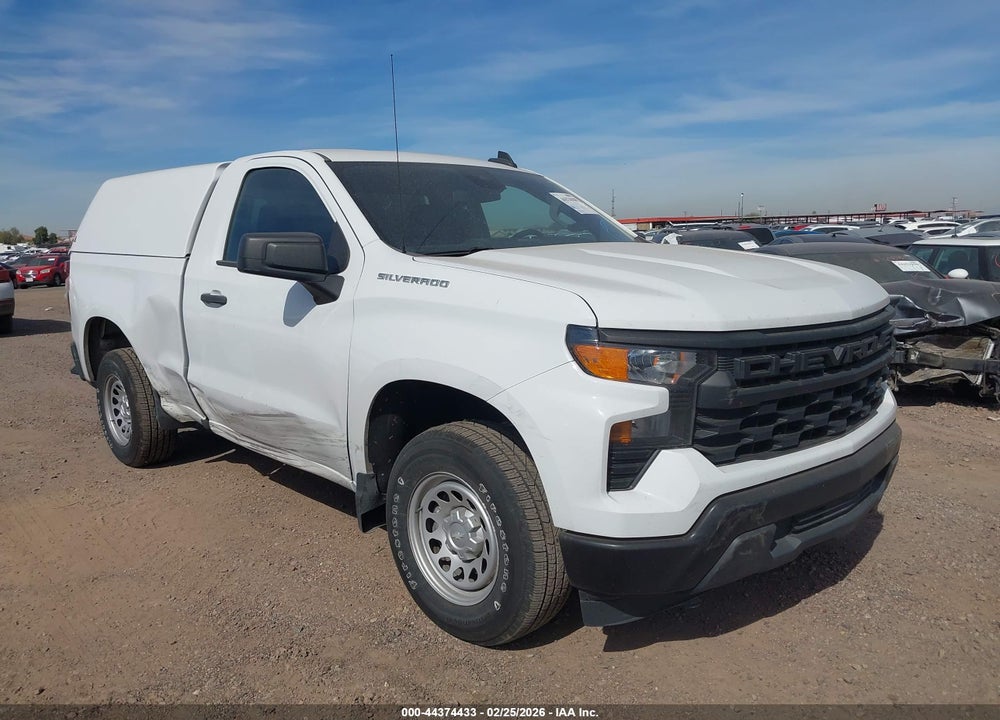 2023 CHEVROLET SILVERADO 1500 2WD  STANDARD BED WT VIN: 3GCNAAEK2PG355115