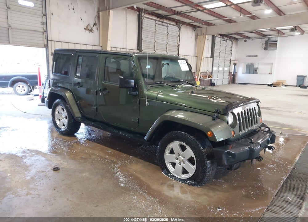 2007 JEEP WRANGLER UNLIMITED SAHARA VIN: 1J4GA59127L195803