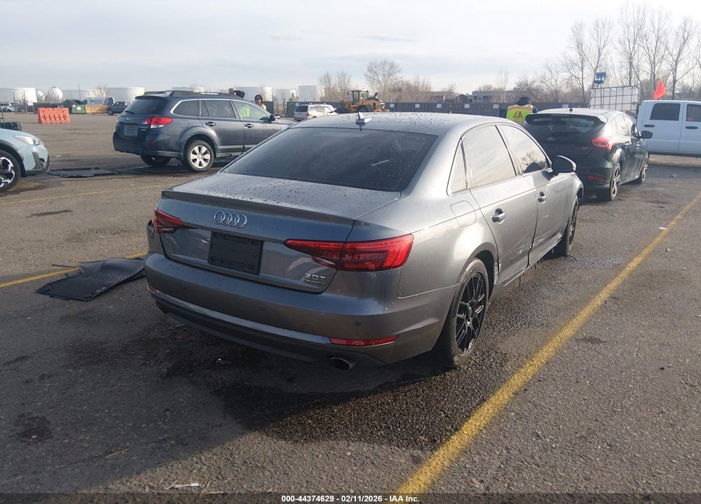 2017 AUDI A4 2.0T PREMIUM VIN: WAUANAF46HN066621