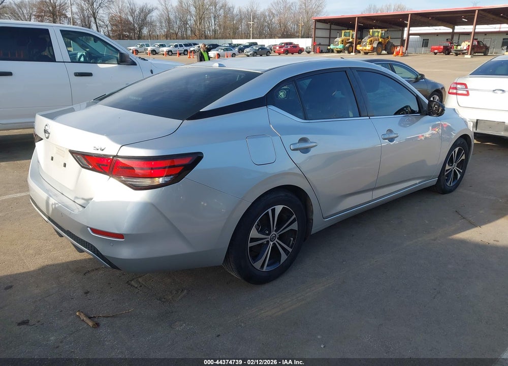2022 NISSAN SENTRA SV XTRONIC CVT VIN: 3N1AB8CV8NY315097
