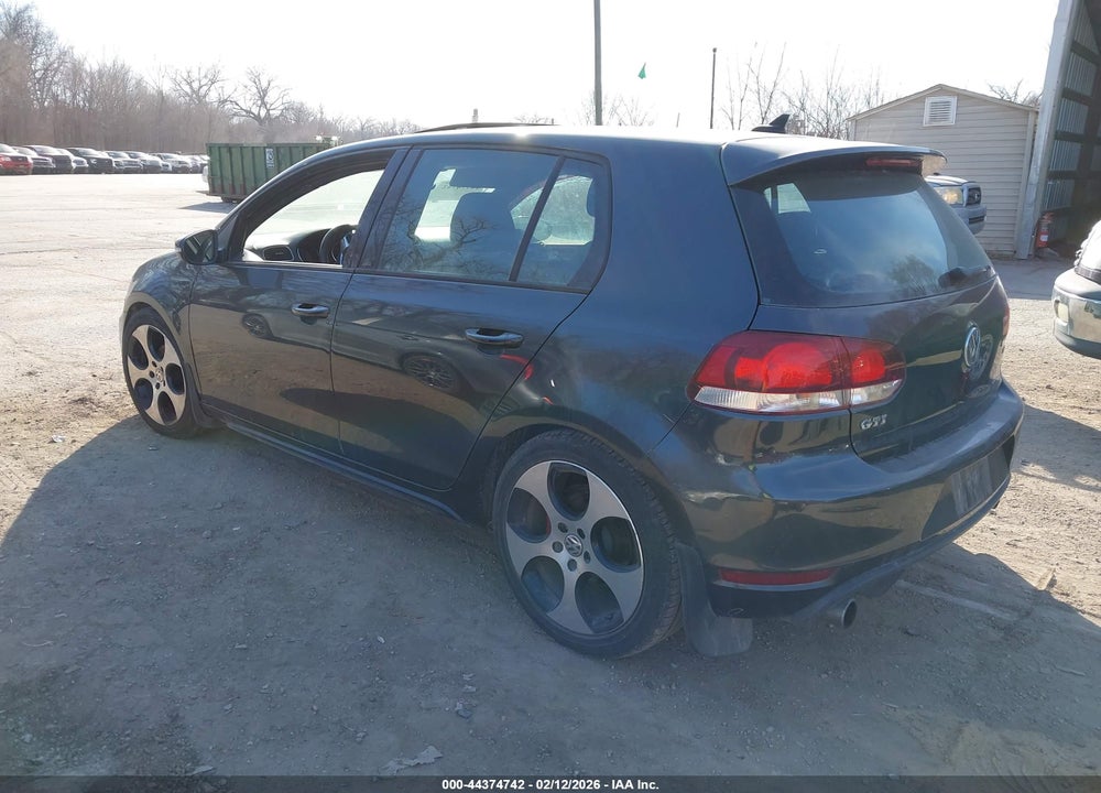 2011 VOLKSWAGEN GTI 4-DOOR VIN: WVWGV7AJ6BW046755