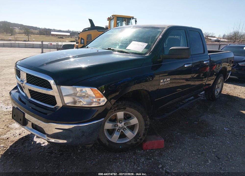 2017 RAM 1500 SLT  4X4 6'4 BOX VIN: 1C6RR7GGXHS748402