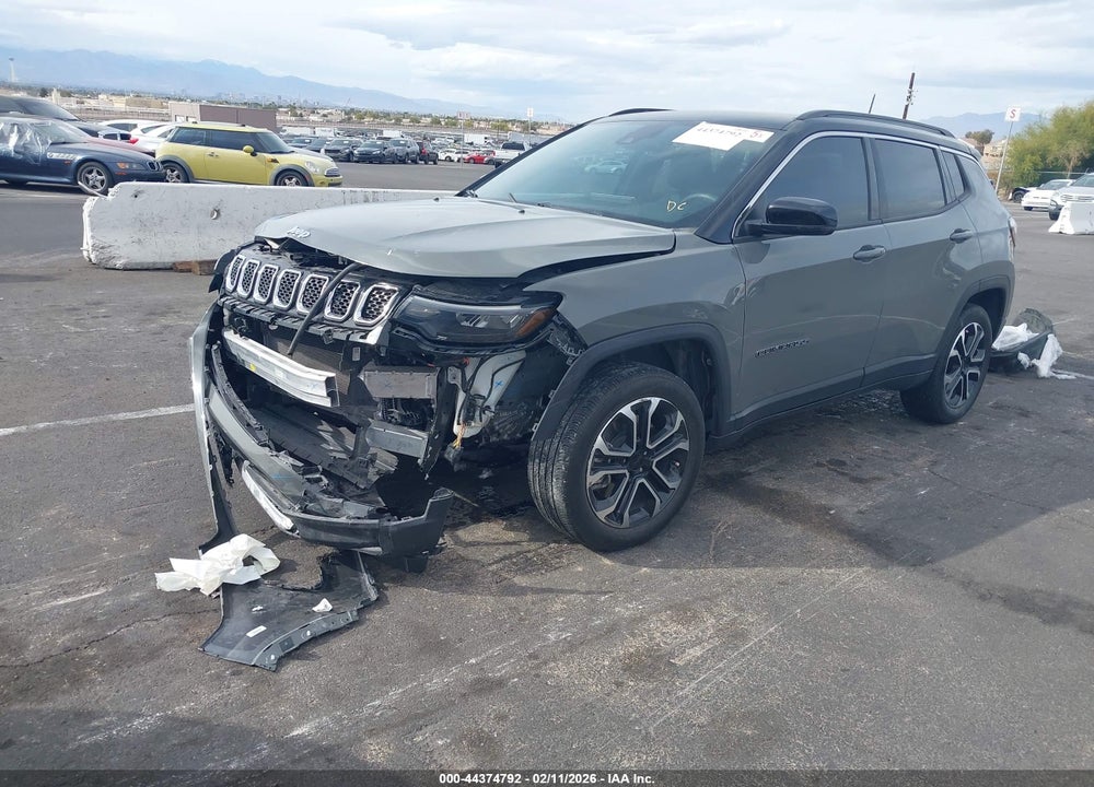 2023 JEEP COMPASS LIMITED 4X4 VIN: 3C4NJDCN6PT555033