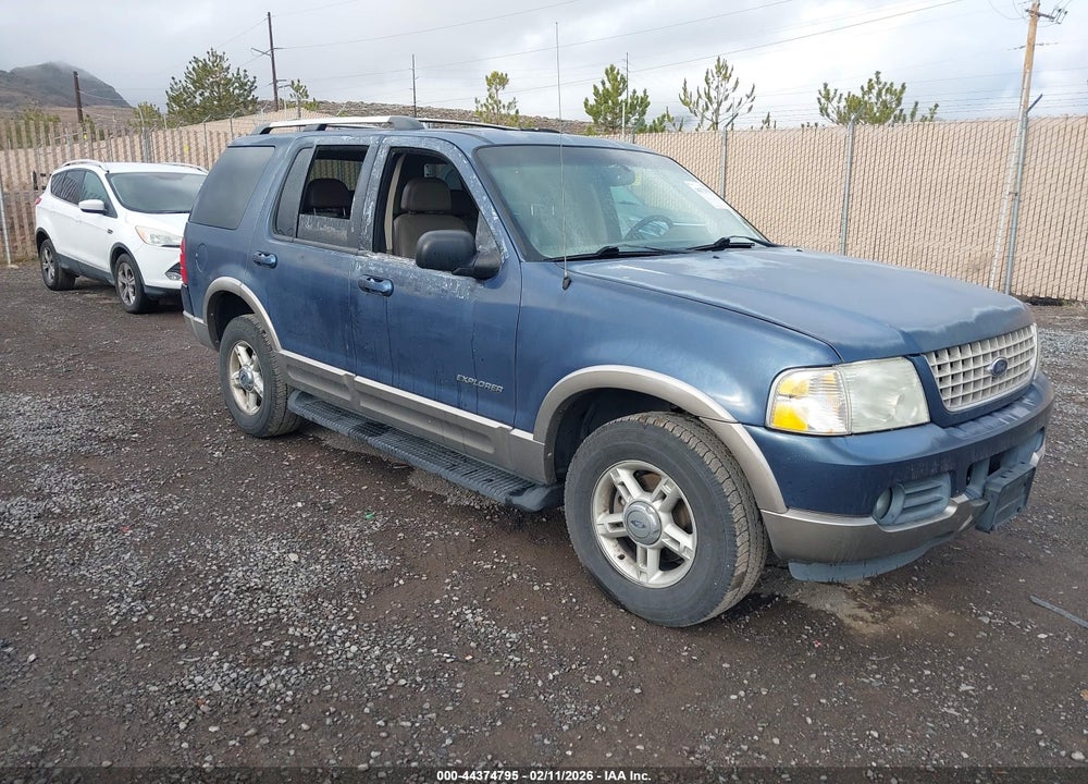 2002 FORD EXPLORER EDDIE BAUER VIN: 1FMZU74W52ZA39504