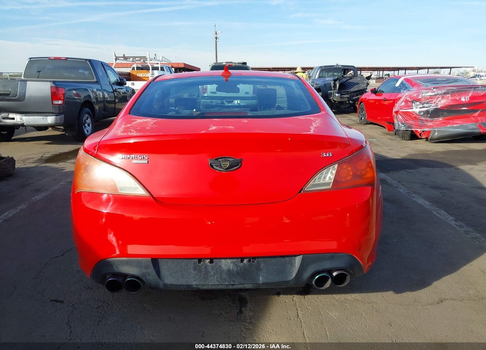 2010 HYUNDAI GENESIS 3.8 VIN: KMHHU6KH6AU013404