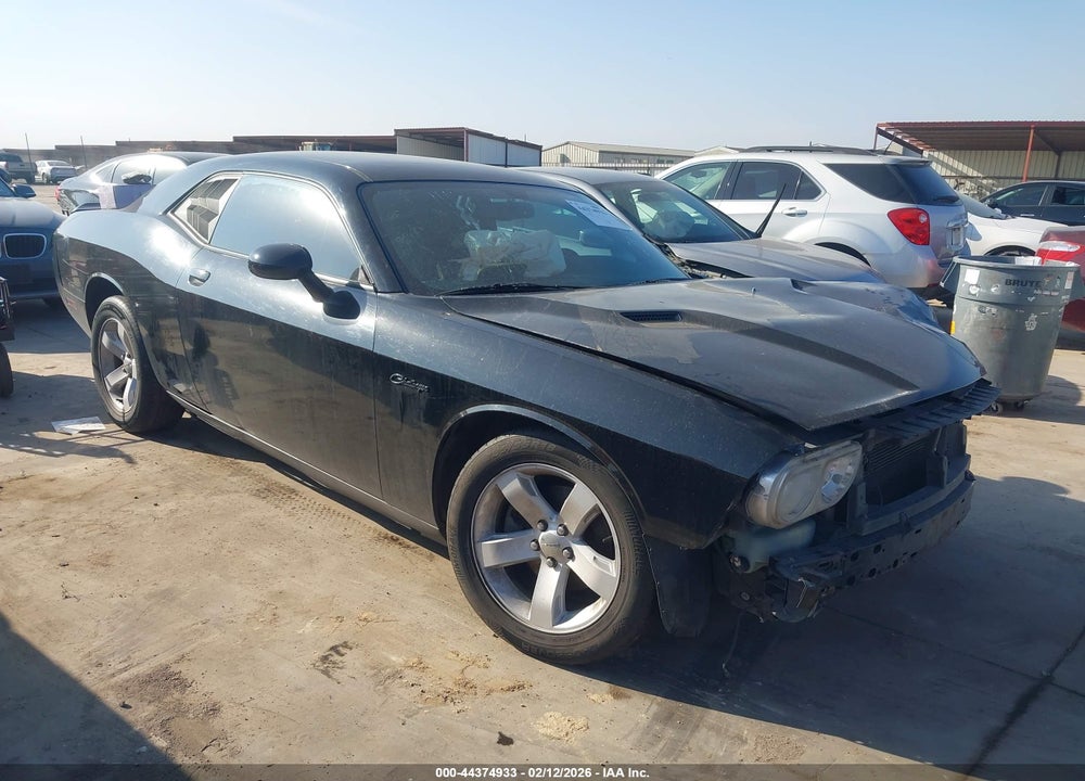 2012 DODGE CHALLENGER SXT VIN: 2C3CDYAG8CH285918