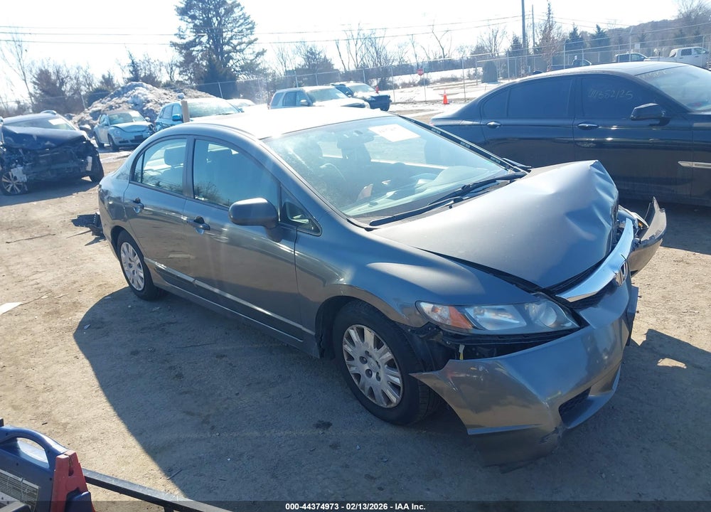 2010 HONDA CIVIC VP VIN: 2HGFA1F32AH538227