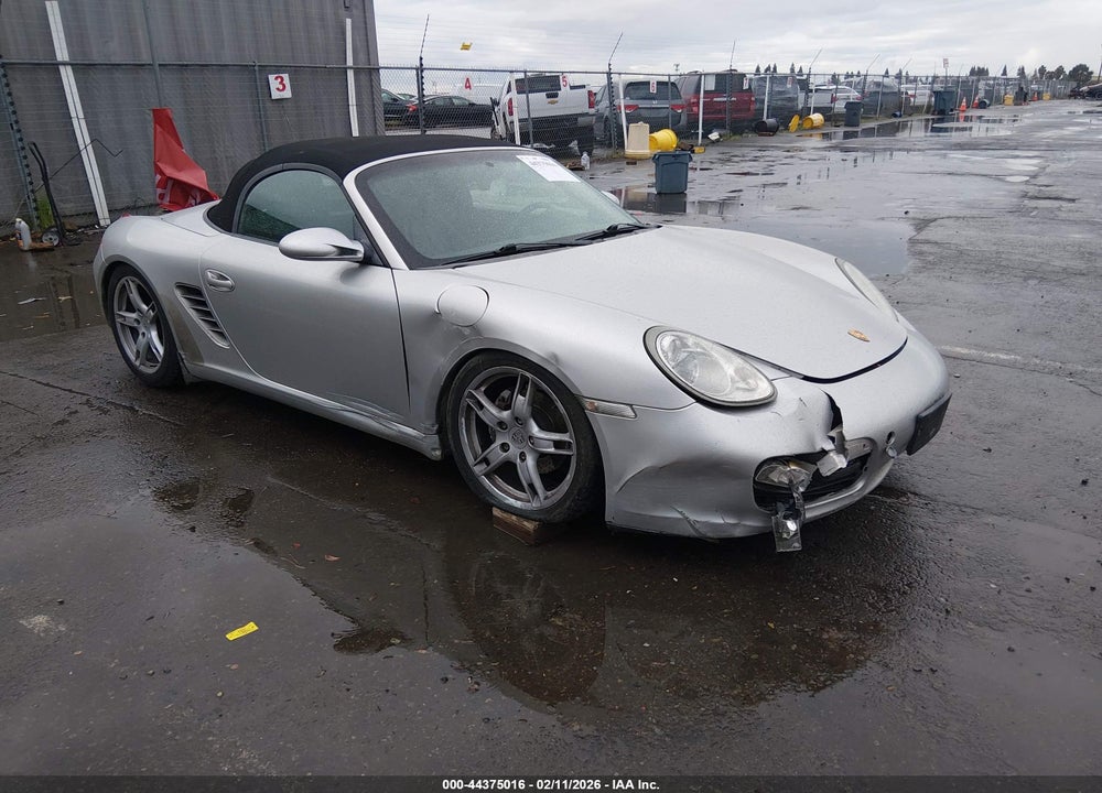 2005 PORSCHE BOXSTER VIN: WP0CA29845S710562