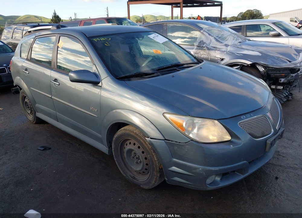 2007 PONTIAC VIBE VIN: 5Y2SL65897Z408696