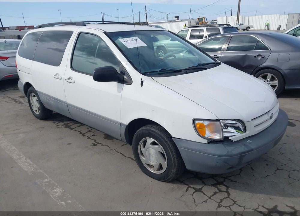 1999 TOYOTA SIENNA LE VIN: 4T3ZF13C1XU123104