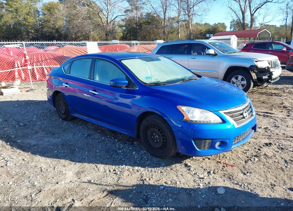 2013 NISSAN SENTRA SR VIN: 3N1AB7AP1DL775292