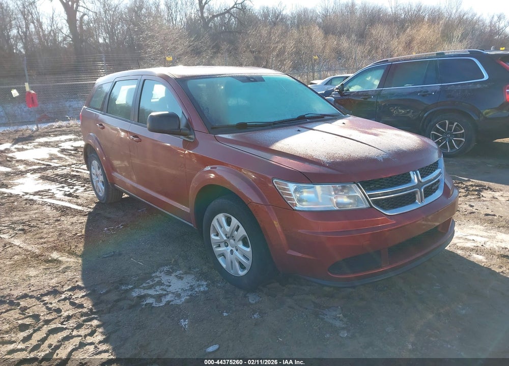 2014 DODGE JOURNEY AMERICAN VALUE PKG VIN: 3C4PDCAB6ET301693
