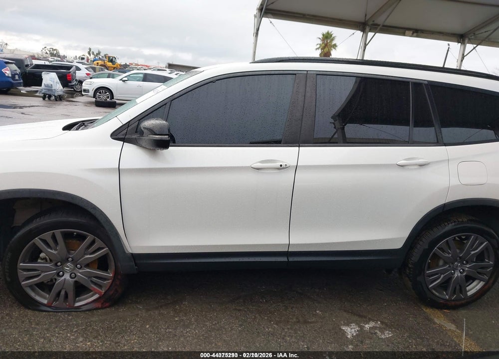 2022 HONDA PILOT 2WD SPORT VIN: 5FNYF5H33NB007465