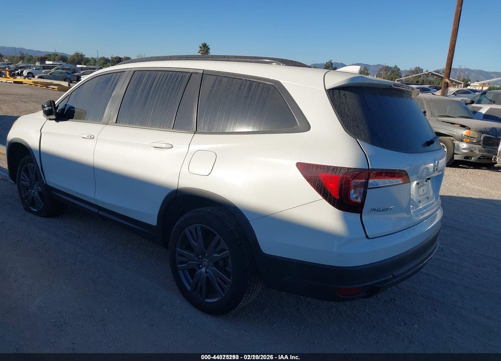 2022 HONDA PILOT 2WD SPORT VIN: 5FNYF5H33NB007465
