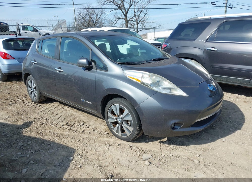 2013 NISSAN LEAF SL VIN: 1N4AZ0CP9DC404704