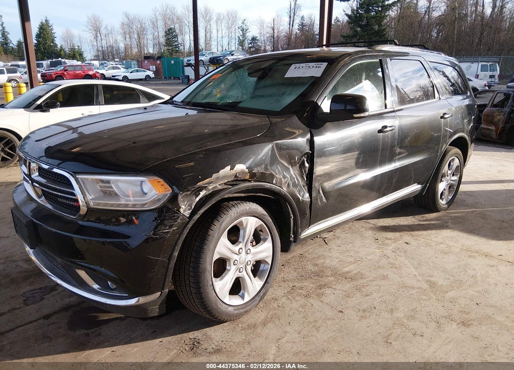 2015 DODGE DURANGO LIMITED VIN: 1C4RDJDG4FC870043