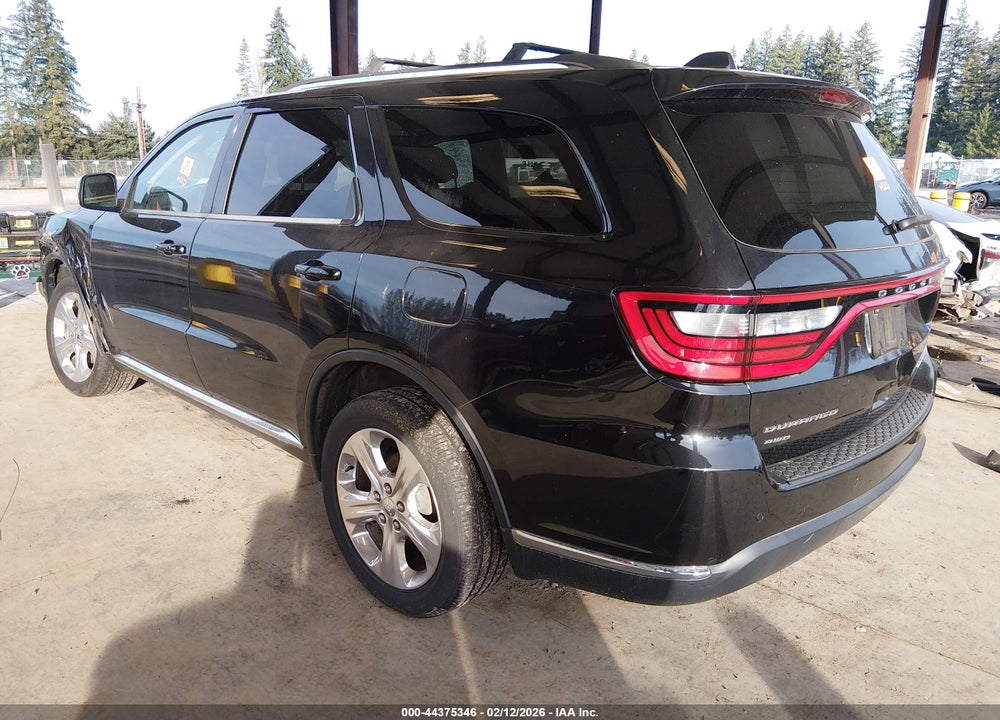2015 DODGE DURANGO LIMITED VIN: 1C4RDJDG4FC870043