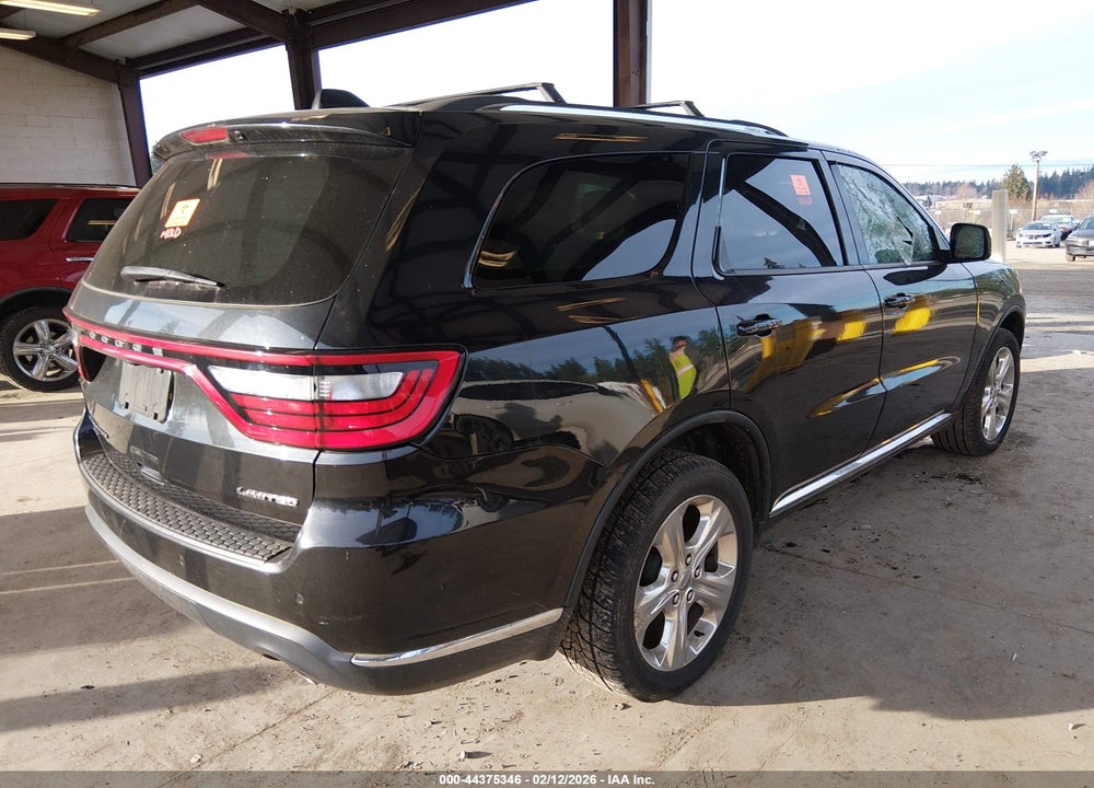 2015 DODGE DURANGO LIMITED VIN: 1C4RDJDG4FC870043