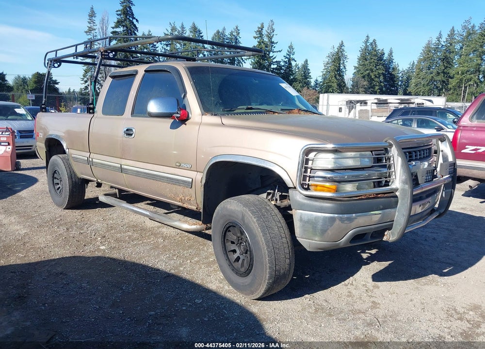 2002 CHEVROLET SILVERADO 1500 LS VIN: 1GCEK19T22Z323841
