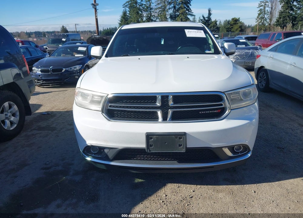 2014 DODGE DURANGO SXT VIN: 1C4RDJAG8EC308536