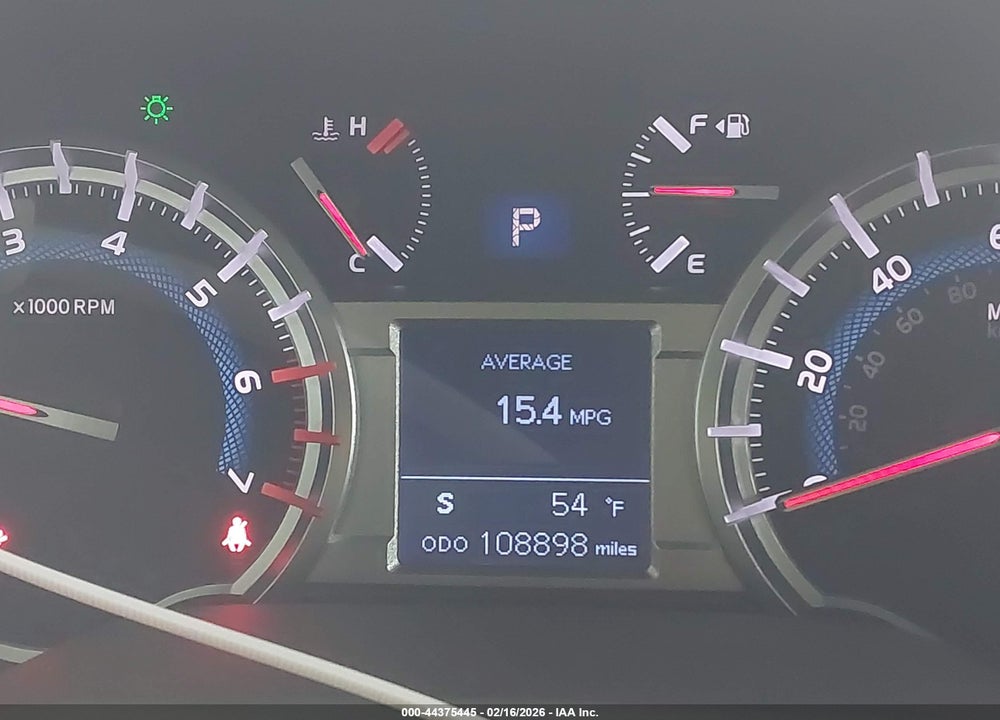 2016 TOYOTA 4RUNNER SR5 VIN: JTEZU5JR7G5133952