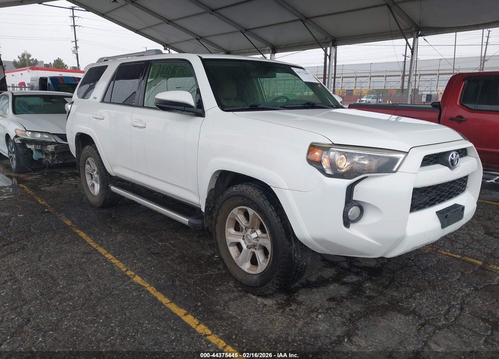 2016 TOYOTA 4RUNNER SR5 VIN: JTEZU5JR7G5133952