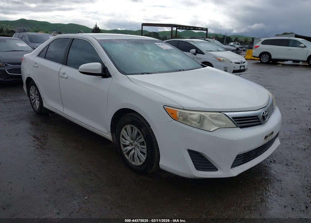 2012 TOYOTA CAMRY L VIN: 4T1BF1FK5CU510567
