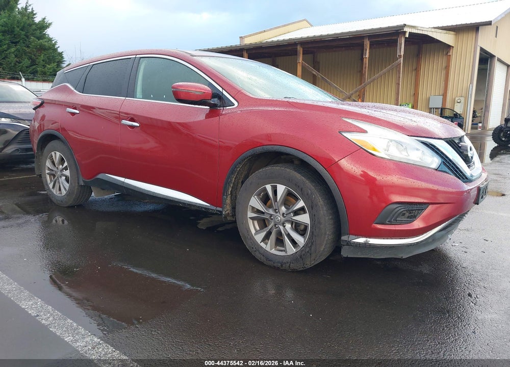 2016 NISSAN MURANO S VIN: 5N1AZ2MHXGN111086