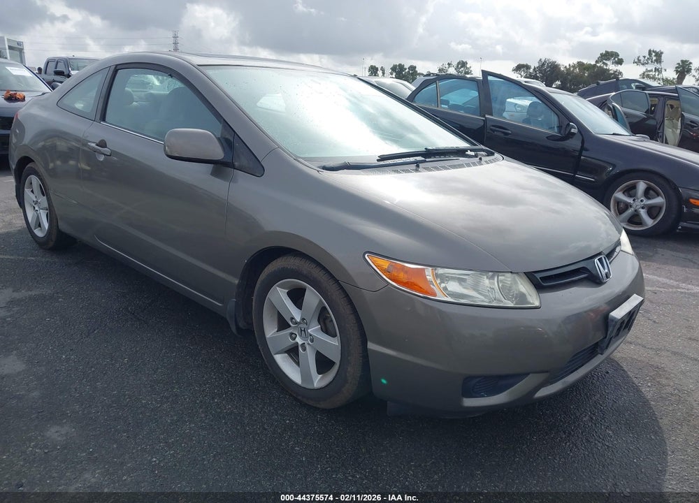 2007 HONDA CIVIC EX VIN: 2HGFG12867H500931