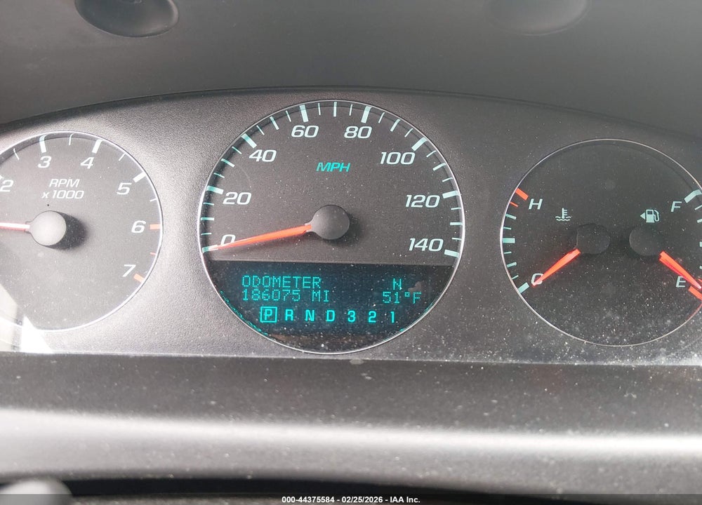 2011 CHEVROLET IMPALA LTZ VIN: 2G1WC5EM7B1193189