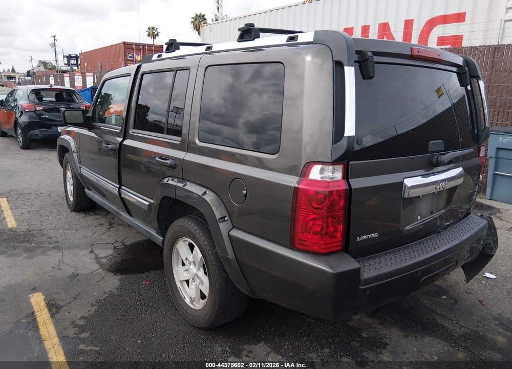 2006 JEEP COMMANDER LIMITED VIN: 1J8HH58N86C340750
