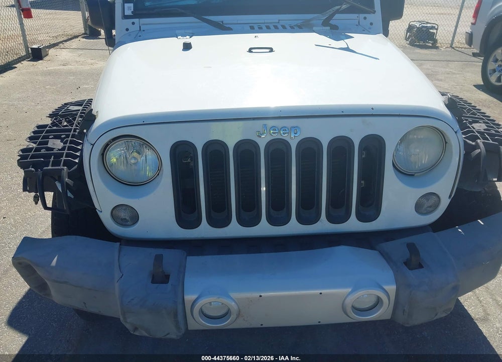 2014 JEEP WRANGLER UNLIMITED SAHARA VIN: 1C4BJWEG9EL107293
