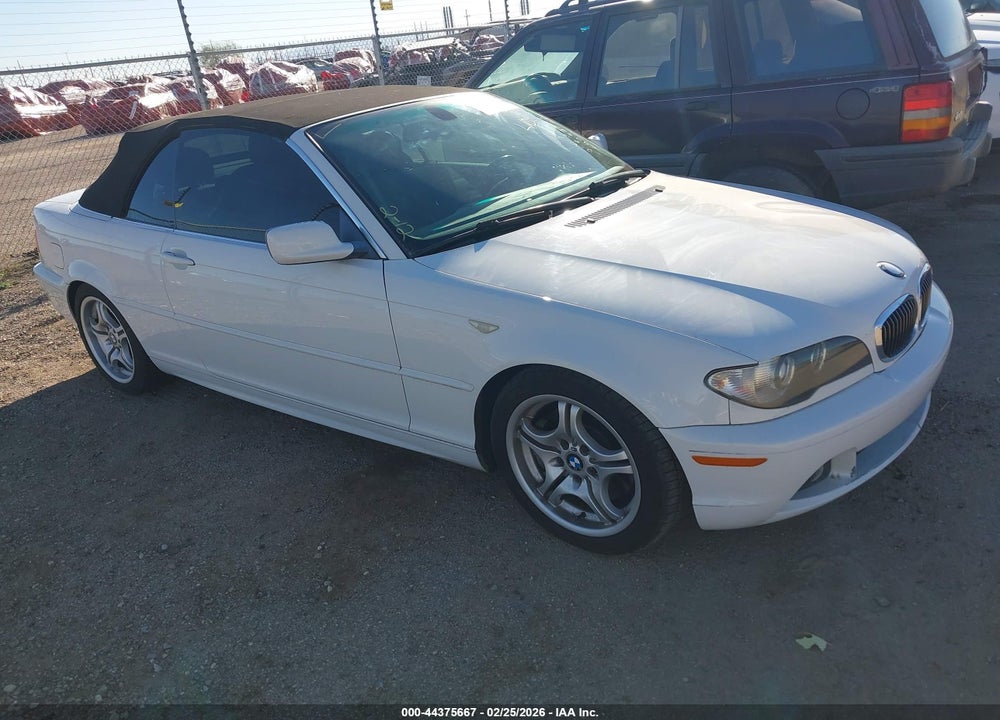 2004 BMW 330CI VIN: WBABW53424PL42322