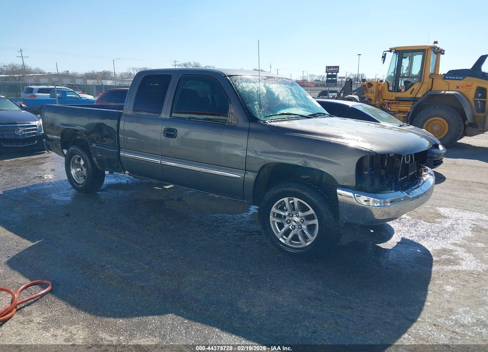 2001 GMC SIERRA 1500 SLE VIN: 2GTEK19T611142443