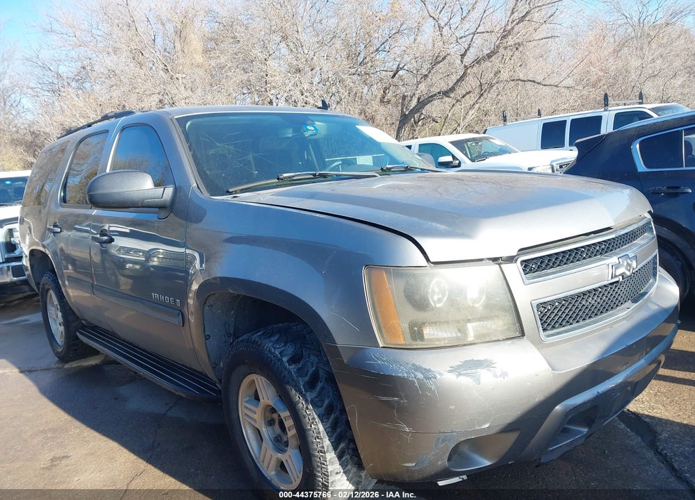 2007 CHEVROLET TAHOE LS VIN: 1GNFC13C87J405080