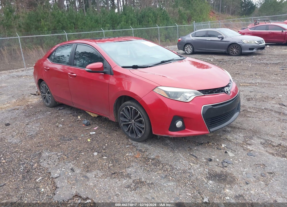 2016 TOYOTA COROLLA S PREMIUM VIN: 5YFBURHE3GP469231