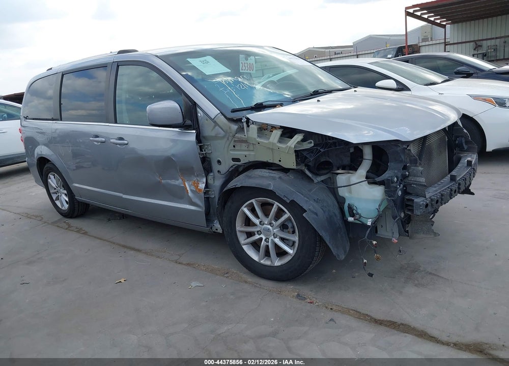 2018 DODGE GRAND CARAVAN SXT VIN: 2C4RDGCG4JR224070